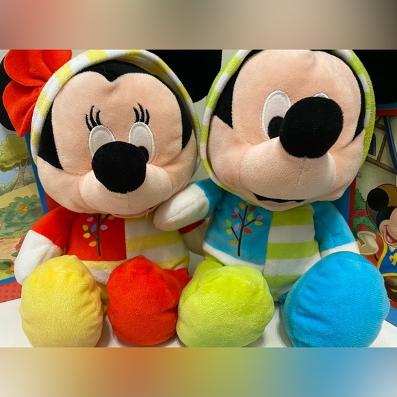 Baby Mickey & Baby Minnie Stuffed Animals & Books - Picture 2 of 2